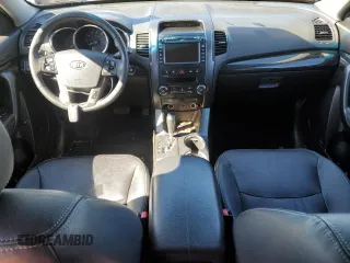 2013 Kia Sorento EX with VIN 5XYKUDA24DG393585, listed as a Copart auction lot 50001715 with 156,568 mi miles and Salvage Title. Bid and sale history available at carsss.com. Image 8.