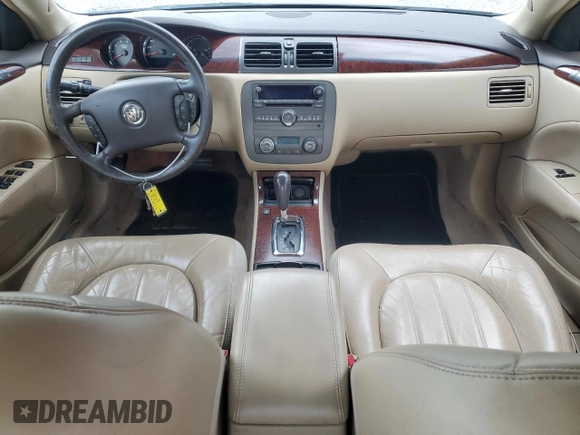 2009 Buick Lucerne CXL-4 with VIN 1G4HD57109U140442, listed as a Copart auction lot 52581675 with 139,969 mi miles and Salvage Title. Bid and sale history available at carsss.com. Image 8.