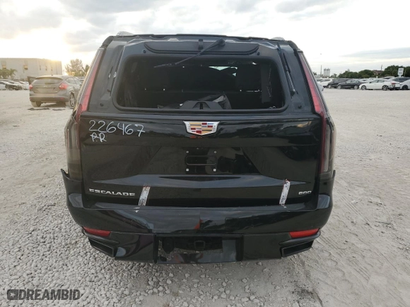 2021 Cadillac Escalade Sport Platinum with VIN 1GYS4GKL2MR226467, listed as a Copart auction lot 78892034 with 0 mi miles and Clean Title. Bid and sale history available at carsss.com. Image 6.