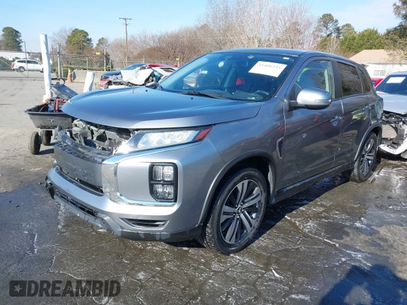 2020 Mitsubishi Outlander Sport ES 2.0 with VIN JA4AR3AU6LU020225, listed as a IAAI auction lot 41406233 with 95,885 mi miles. Bid and sale history available at carsss.com. Image 17.
