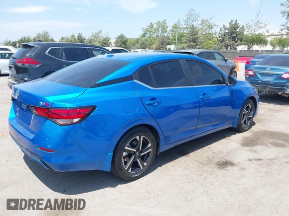 2024 Nissan Sentra SV with VIN 3N1AB8CV7RY312178, listed as a IAAI auction lot 42381469 with 16,343 mi miles and . Bid and sale history available at DreamBid. Image 4.