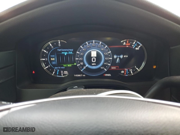 2018 Cadillac Escalade Luxury with VIN 1GYS3BKJXJR348574, listed as a Copart auction lot 81994574 with 143,867 mi miles and Salvage Title. Bid and sale history available at carsss.com. Image 9.