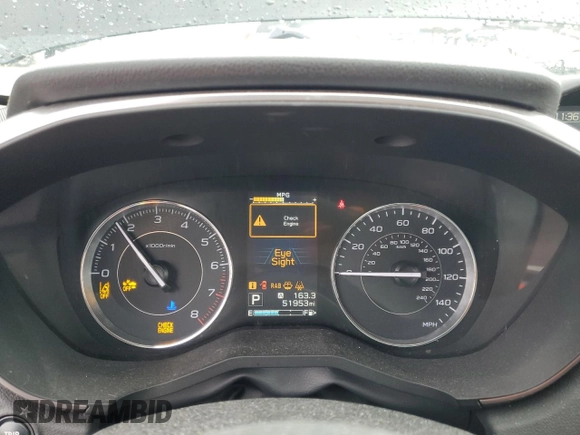 2019 Subaru Impreza Limited z VIN 4S3GKAS62K3628062, wystawiony jako Copart lot #87000484 z przebiegiem 51 953 mil mil oraz Szkoda całkowita • Salvage title. Historia ofert i sprzedaży dostępna na DreamBid. Obrazek 9.