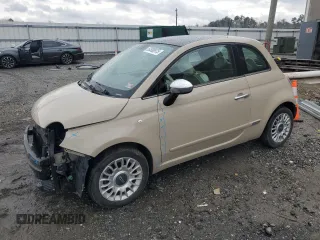2012 FIAT 500 Lounge z VIN 3C3CFFCR7CT118230, wystawiony jako Copart lot #50300975 z przebiegiem 92 935 mil mil oraz Czysty tytuł • Clean title. Historia ofert i sprzedaży dostępna na DreamBid. Obrazek 1.