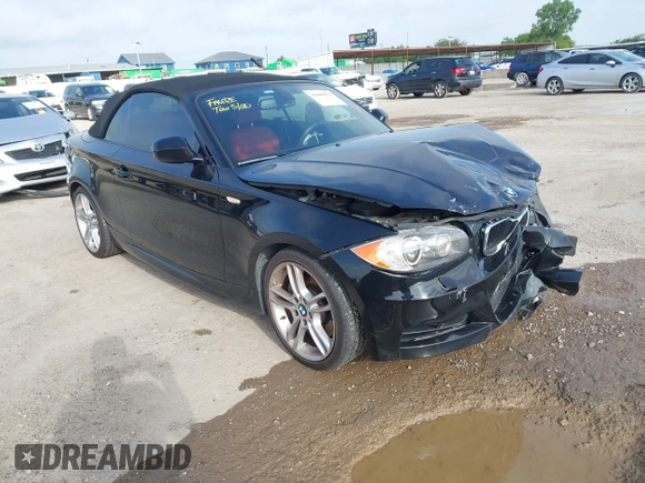 2011 BMW 1 Series 135i with VIN WBAUN7C59BVM24928, listed as a IAAI auction lot 42499931 with 94,807 mi miles and . Bid and sale history available at DreamBid. Image 1.