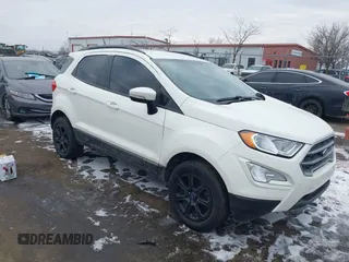 2021 Ford EcoSport SE z VIN MAJ6S3GL3MC429469, wystawiony jako IAAI lot #41564902 z przebiegiem 48 734 mil mil oraz . Historia ofert i sprzedaży dostępna na DreamBid. Obrazek 1.