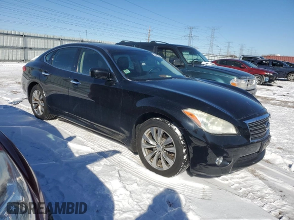 2012 Infiniti M37 with VIN JN1BY1AR3CM394422, listed as a Copart auction lot 44922485 with 140,911 mi miles and Salvage Title. Bid and sale history available at carsss.com. Image 4.