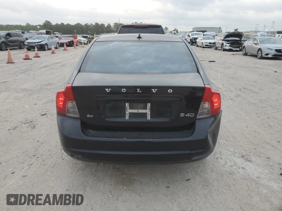 2010 Volvo S40 with VIN YV1390MS4A2485659, listed as a Copart auction lot 51320215 with 95,315 mi miles and Clean Title. Bid and sale history available at carsss.com. Image 6.
