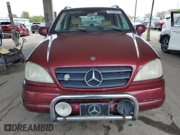 2001 Mercedes-Benz M 320/430/500 z VIN 4JGAB54E81A259134, wystawiony jako Copart lot #55499565 z przebiegiem 294 315 mil mil oraz Szkoda całkowita • Salvage title. Historia ofert i sprzedaży dostępna na DreamBid. Obrazek 5.