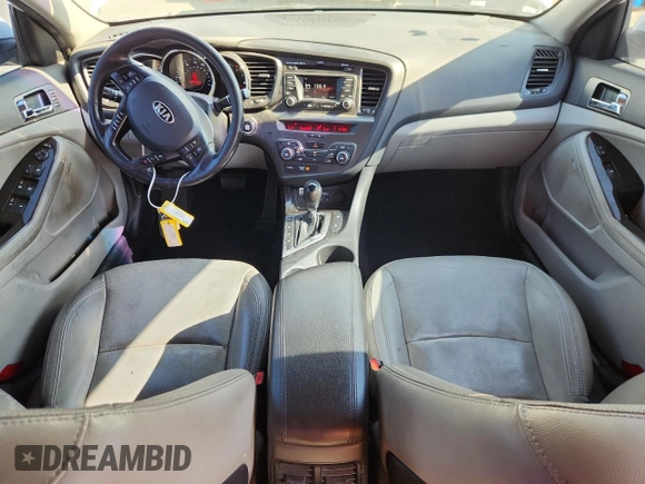 2013 Kia Optima EX with VIN 5XXGN4A71DG196229, listed as a Copart auction lot 64989055 with 146,187 mi miles and Salvage title. Bid and sale history available at DreamBid. Image 8.