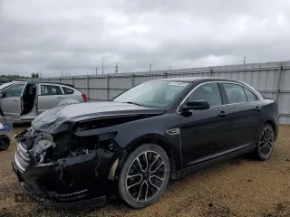 2017 Ford Taurus SEL with VIN 1FAHP2E86HG137669, listed as a Copart auction lot 57814885 with 134,233 mi miles and Salvage title. Bid and sale history available at DreamBid. Image 1.