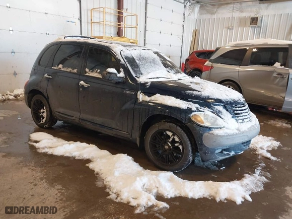 2002 Chrysler PT Cruiser Limited with VIN 3C8FY68B12T332027, listed as a IAAI auction lot 41627898 with 143,595 mi miles. Bid and sale history available at carsss.com. Image 1.