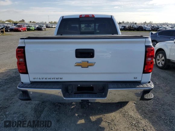 2018 Chevrolet Silverado 1500 LT with VIN 3GCPCREC8JG603045, listed as a Copart auction lot 50166665 with 96,324 mi miles and Salvage Title. Bid and sale history available at DreamBid. Image 6.