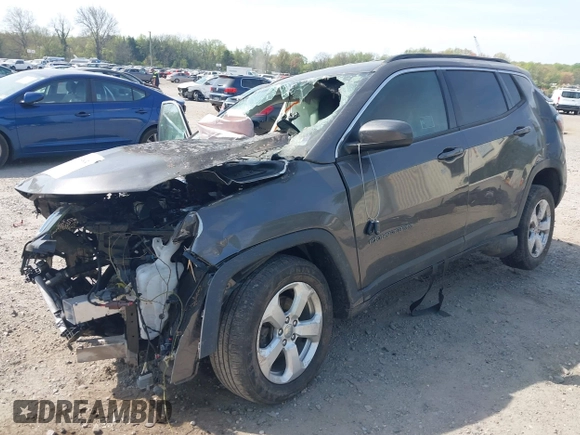 2019 Jeep Compass Latitude z VIN 3C4NJDBB5KT660906, wystawiony jako IAAI lot #42109583 z przebiegiem Nie podano mil oraz . Historia ofert i sprzedaży dostępna na DreamBid. Obrazek 17.