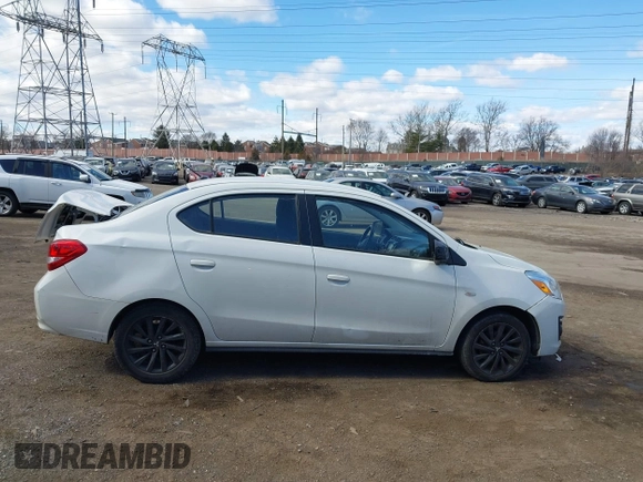 2020 Mitsubishi Mirage SE with VIN ML32F4FJ8LHF04368, listed as a IAAI auction lot 41695505 with 52,431 mi miles and . Bid and sale history available at DreamBid. Image 13.
