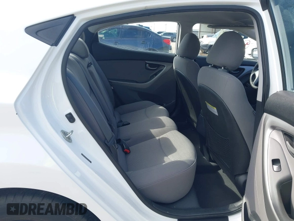 2016 Hyundai Elantra SE with VIN 5NPDH4AEXGH726523, listed as a IAAI auction lot 42648121 with 109,382 mi miles and . Bid and sale history available at DreamBid. Image 8.
