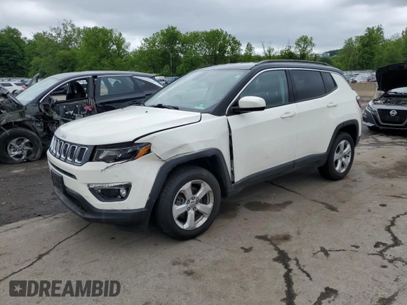 2018 Jeep Compass Latitude с VIN 3C4NJDBB8JT478986, выставлен на аукционе Copart как лот 58768035 с пробегом 44 508 миль миль и Списание • Salvage title. История ставок и продаж доступна на DreamBid. Изображение 1.