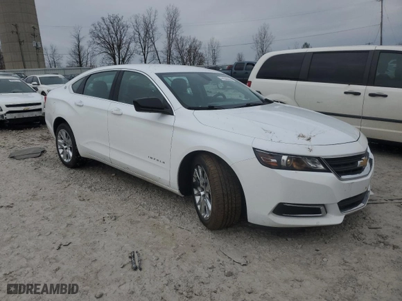 2018 Chevrolet Impala LS with VIN 2G11X5S39J9163654, listed as a Copart auction lot 86609834 with 105,844 mi miles and Clean Title. Bid and sale history available at carsss.com. Image 4.
