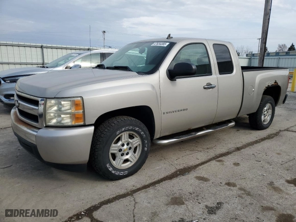 2008 Chevrolet Silverado 1500 Work Truck with VIN 1GCEC19X88Z181004, listed as a Copart auction lot 47634385 with 183,953 mi miles and Clean Title. Bid and sale history available at carsss.com. Image 1.
