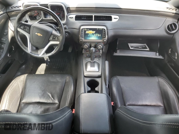 2014 Chevrolet Camaro LT with VIN 2G1FC3D31E9176410, listed as a Copart auction lot 58769835 with 51,304 mi miles and Salvage title. Bid and sale history available at DreamBid. Image 8.
