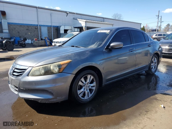 2011 Honda Accord Sdn LX-P with VIN 1HGCP2F43BA137334, listed as a Copart auction lot 50717175 with 174,657 mi miles and Salvage Title. Bid and sale history available at carsss.com. Image 1.