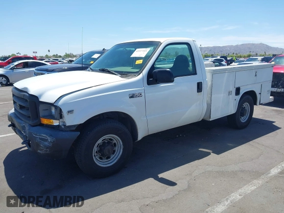 2001 Ford F-350 XL with VIN 1FTSF30L61ED27560, listed as a IAAI auction lot 42227103 with 244,077 mi miles and . Bid and sale history available at DreamBid. Image 2.