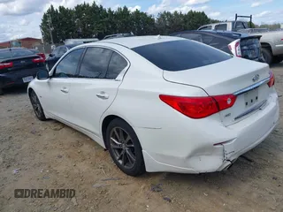 2017 Infiniti Q50 Premium with VIN JN1EV7AR6HM839042, listed as a IAAI auction lot 41923341 with 140,132 mi miles and . Bid and sale history available at carsss.com. Image 3.