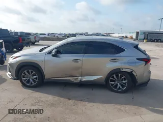 2020 Lexus NX 300 F Sport with VIN JTJSARBZ7L2175681, listed as a IAAI auction lot 42551410 with 49,965 mi miles and . Bid and sale history available at DreamBid. Image 14.