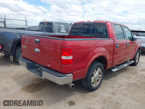 2008 Ford F-150 XLT z VIN 1FTPW12V58FB08893, wystawiony jako IAAI lot #42403673 z przebiegiem 150 955 mil mil oraz . Historia ofert i sprzedaży dostępna na DreamBid. Obrazek 4.