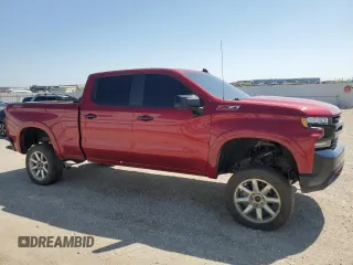 2021 Chevrolet Silverado 1500 LT Trail Boss with VIN 3GCPYFED3MG135125, listed as a Copart auction lot 46894275 with 56,694 mi miles and Salvage Title. Bid and sale history available at DreamBid. Image 4.