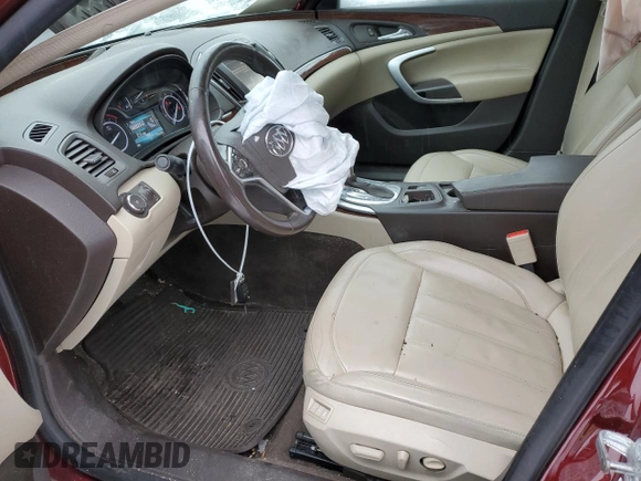 2017 Buick Regal Premium II with VIN 2G4GS5GX4H9112595, listed as a Copart auction lot 43716315 with 82,261 mi miles and Non Repairable. Bid and sale history available at DreamBid. Image 7.