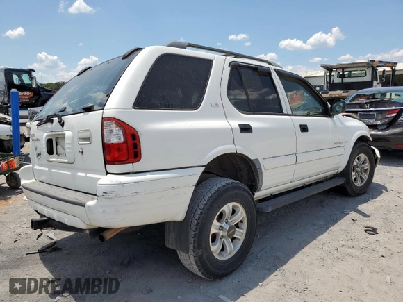 2001 Isuzu Rodeo S with VIN 4S2CK58W514313783, listed as a Copart auction lot 63038984 with 179,628 mi miles and Clean Title. Bid and sale history available at DreamBid. Image 3.