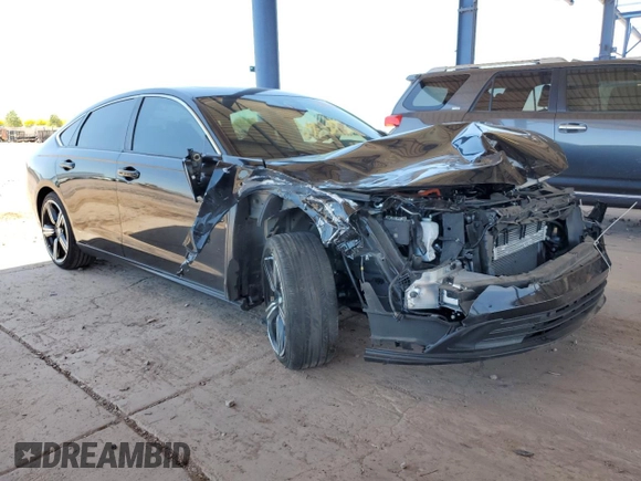 2023 Honda Accord Sport с VIN 1HGCY2F53PA051230, выставлен на аукционе Copart как лот 55246795 с пробегом 28 638 миль миль и Списание • Salvage title. История ставок и продаж доступна на DreamBid. Изображение 4.