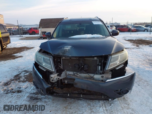 2013 Nissan Pathfinder SV with VIN 5N1AR2MM1DC622173, listed as a IAAI auction lot 41301254 with 145,903 mi miles. Bid and sale history available at carsss.com. Image 13.