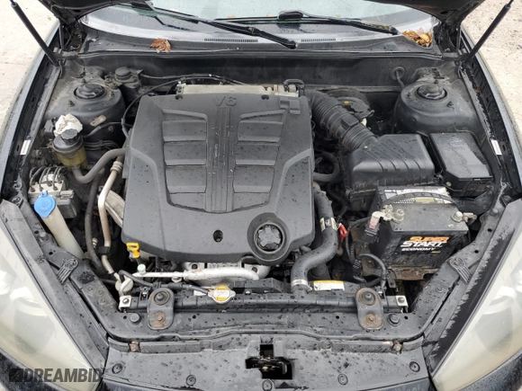 2008 Hyundai Tiburon GT with VIN KMHHN66F78U288408, listed as a Copart auction lot 73289114 with 141,046 mi miles and Salvage Title. Bid and sale history available at carsss.com. Image 13.