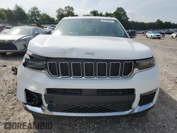 2025 Jeep Grand Cherokee Limited with VIN 1C4RJKBG3S8646504, listed as a Copart auction lot 57446675 with 13,280 mi miles and Clean title. Bid and sale history available at DreamBid. Image 5.