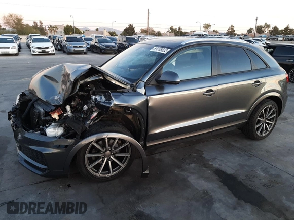 2018 Audi Q3 Premium with VIN WA1BCCFS2JR034913, listed as a Copart auction lot 69165622 with 0 mi miles. Bid and sale history available at carsss.com. Image 1.