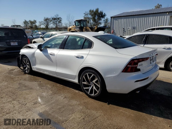 2020 Volvo S60 Momentum with VIN 7JRA22TK8LG037995, listed as a Copart auction lot 74795073 with 43,966 mi miles. Bid and sale history available at carsss.com. Image 2.