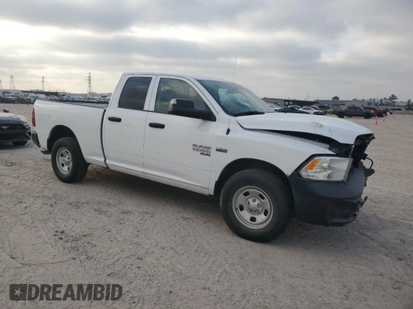 2023 Ram 1500 Express with VIN 1C6RR6FT0PS536292, listed as a Copart auction lot 49052305 with 25,487 mi miles and Salvage title. Bid and sale history available at DreamBid. Image 4.