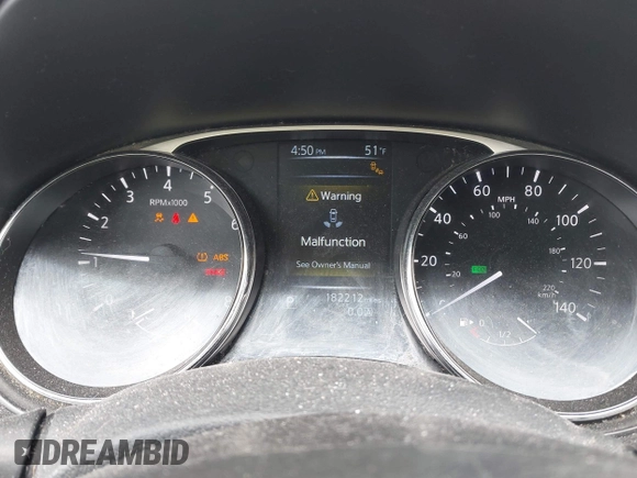 2015 Nissan Rogue SL with VIN 5N1AT2MV6FC879259, listed as a IAAI auction lot 42212957 with 182,212 mi miles and . Bid and sale history available at carsss.com. Image 7.