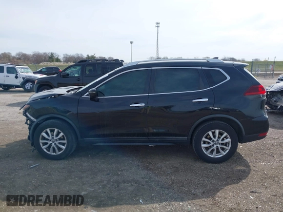 2018 Nissan Rogue SV with VIN KNMAT2MT3JP586116, listed as a IAAI auction lot 41853736 with 147,258 mi miles and . Bid and sale history available at carsss.com. Image 14.