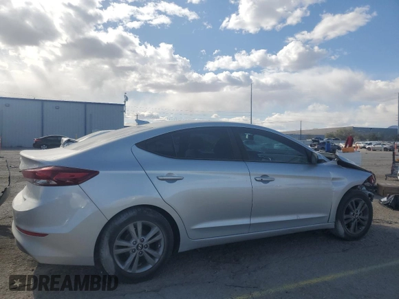 2017 Hyundai Elantra SE with VIN 5NPD84LF7HH045842, listed as a Copart auction lot 52120365 with 68,696 mi miles and Salvage Title. Bid and sale history available at DreamBid. Image 3.