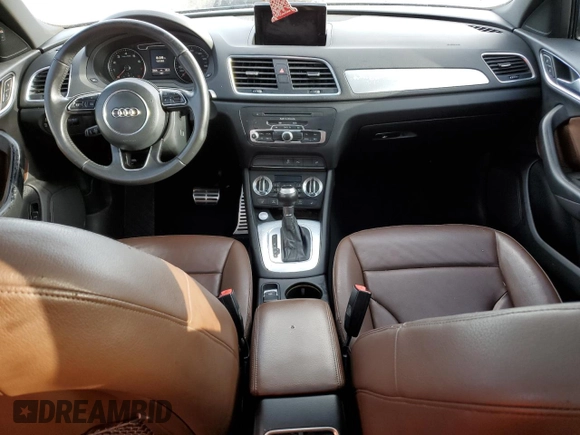 2015 Audi Q3 Premium Plus with VIN WA1BFCFS0FR010544, listed as a Copart auction lot 69989353 with 95,636 mi miles and . Bid and sale history available at DreamBid. Image 8.