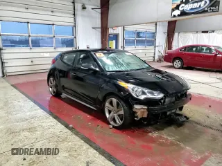 2013 Hyundai Veloster Turbo w/Black Int with VIN KMHTC6AE8DU137456, listed as a Copart auction lot 86293394 with 113,060 mi miles and Salvage Title. Bid and sale history available at carsss.com. Image 13.