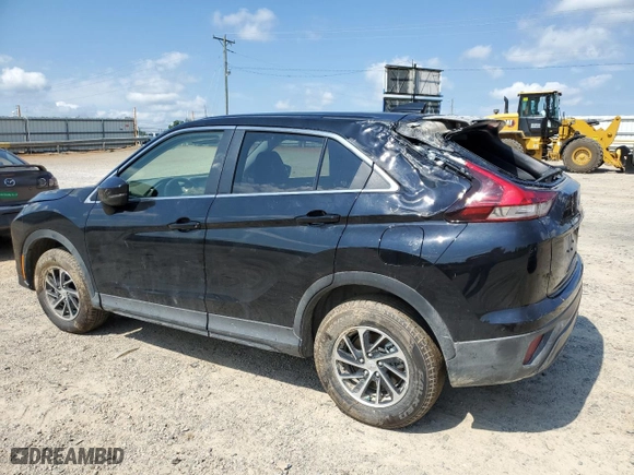 2024 Mitsubishi Eclipse Cross ES with VIN JA4ATUAA7RZ024633, listed as a Copart auction lot 60327444 with 8,389 mi miles and Salvage Title. Bid and sale history available at carsss.com. Image 2.
