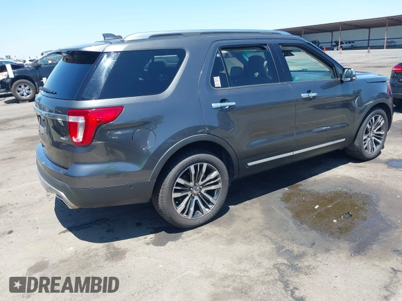 2016 Ford Explorer Platinum with VIN 1FM5K8HT1GGC87889, listed as a IAAI auction lot 42664132 with 109,544 mi miles and . Bid and sale history available at DreamBid. Image 4.