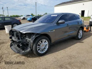 2017 Jaguar F-Pace 20d Prestige z VIN SADCK2BN8HA897798, wystawiony jako Copart lot #58127985 z przebiegiem 106 650 mil mil oraz Czysty tytuł • Clean title. Historia ofert i sprzedaży dostępna na DreamBid. Obrazek 1.