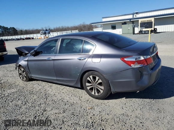 2015 Honda Accord Sedan LX with VIN 1HGCR2F34FA009255, listed as a Copart auction lot 46660595 with 210,843 mi miles and Salvage Title. Bid and sale history available at carsss.com. Image 2.