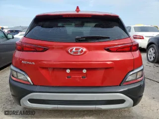 2022 Hyundai Kona SE with VIN KM8K22ABXNU804283, listed as a Copart auction lot 45548895 with 0 mi miles and Non Repairable. Bid and sale history available at carsss.com. Image 6.