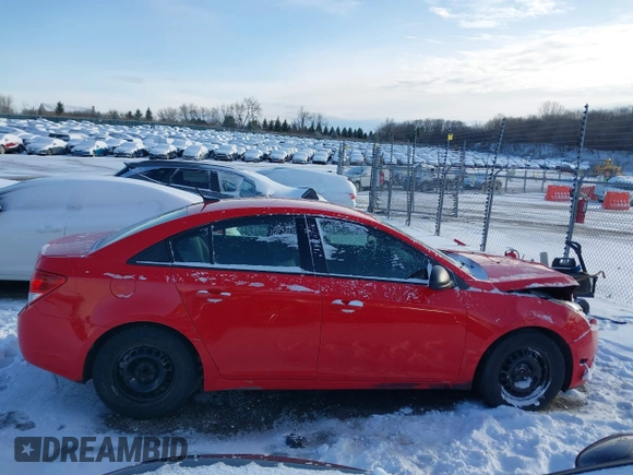 2014 Chevrolet Cruze LS with VIN 1G1PA5SH9E7320758, listed as a IAAI auction lot 41834500 with 214,512 mi miles and . Bid and sale history available at DreamBid. Image 13.